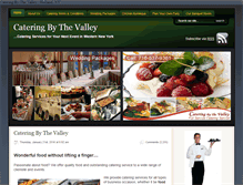 Tablet Screenshot of cateringbythevalley.com